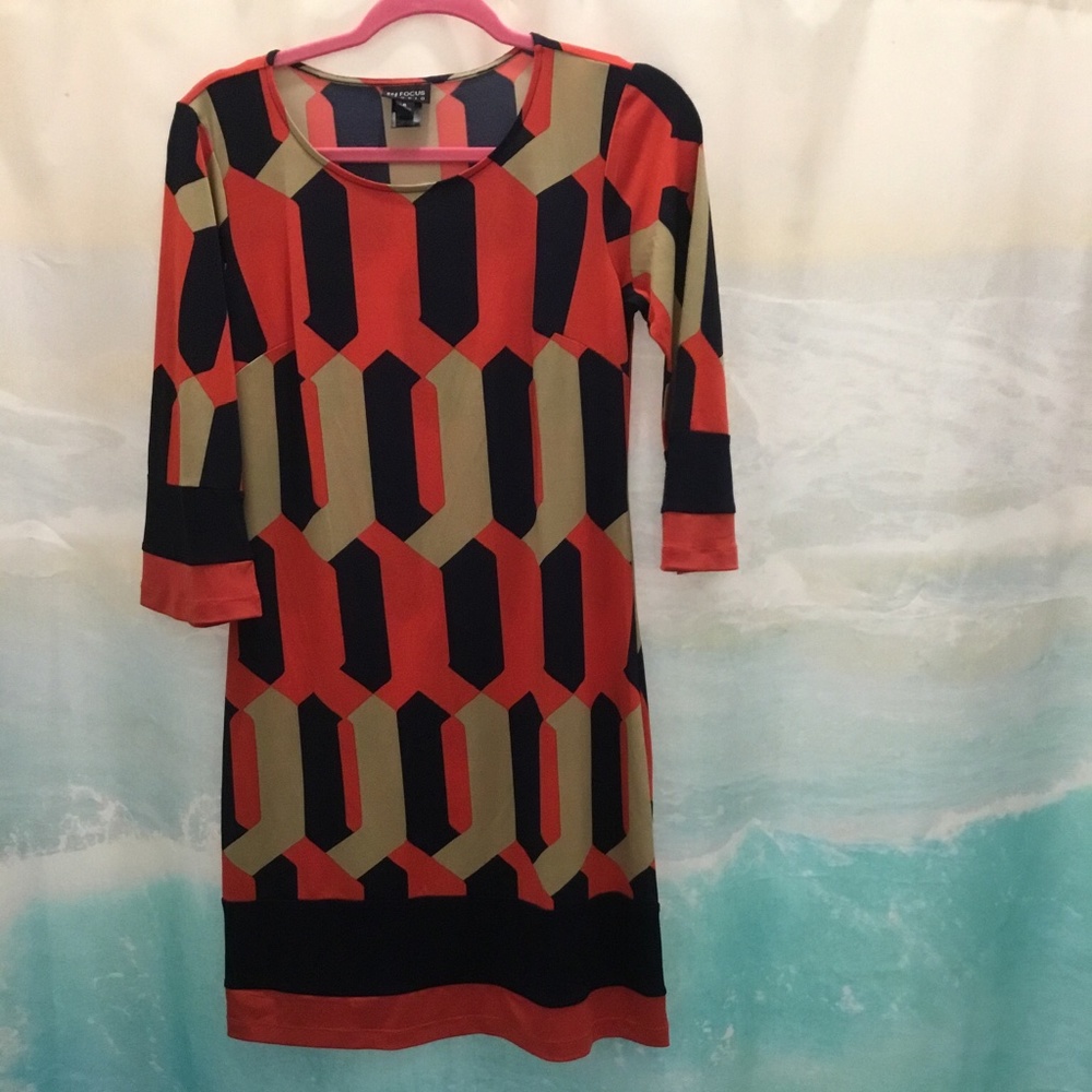 Total Retro dress - light weight jersey knit sheath dress